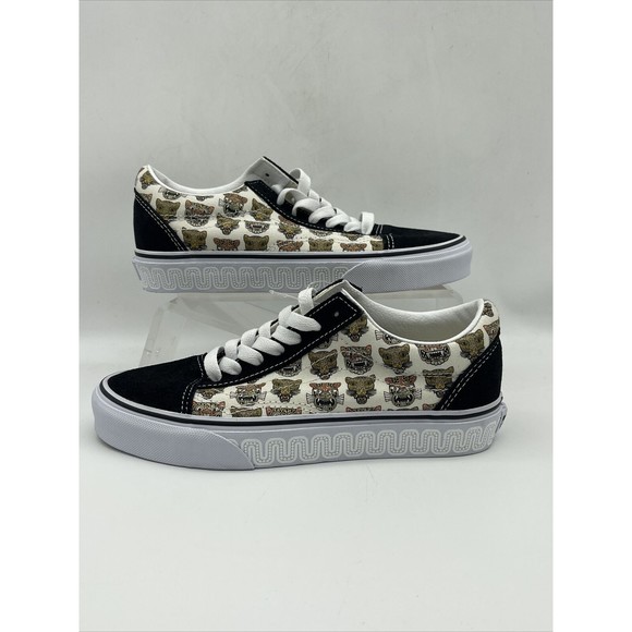 Vans Old Skool Jaguar Shoes Men's Size 4 Women's Size 5.5 Black White - Picture 1 of 7